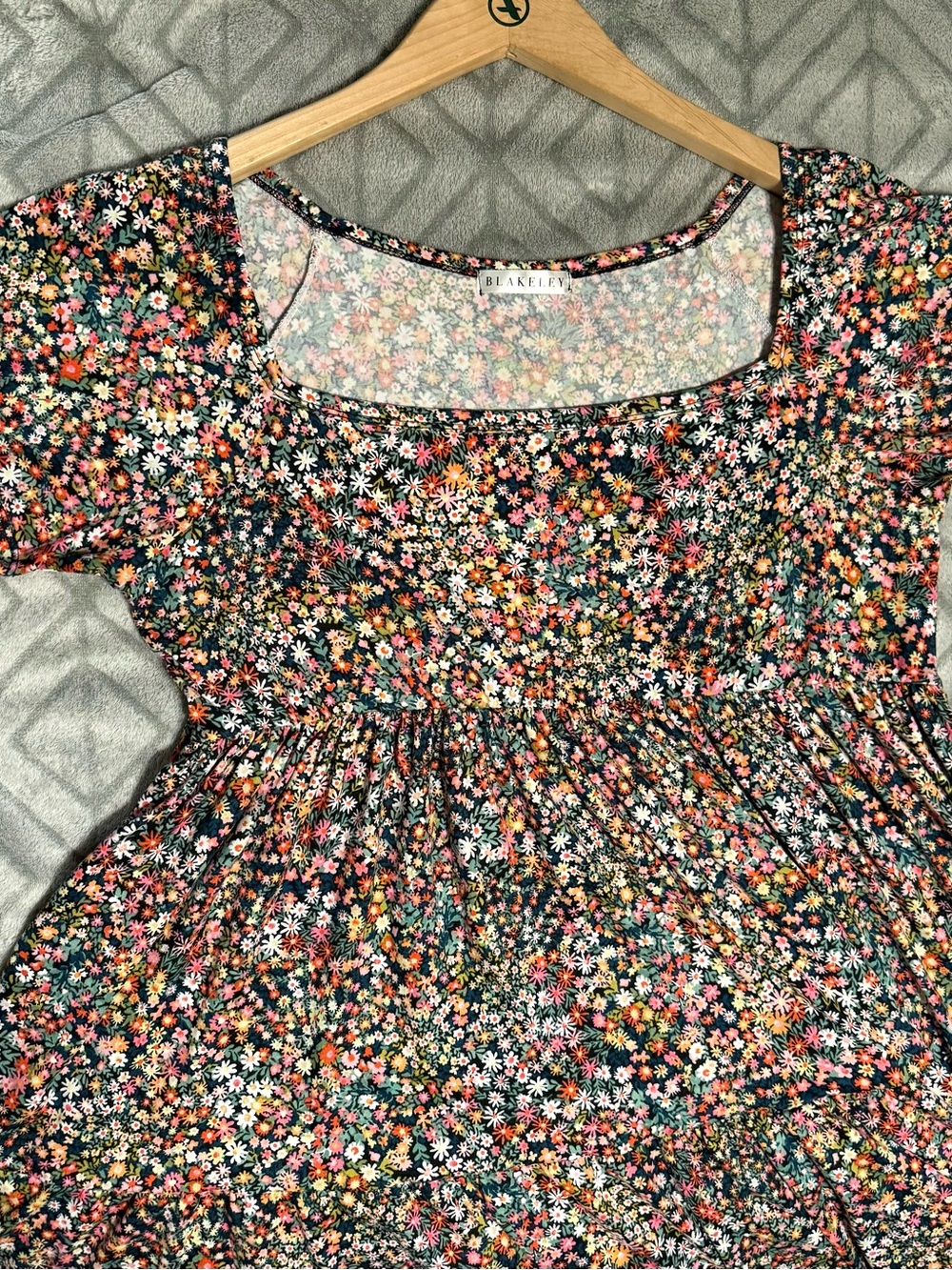 Blakely Floral Midi Dress - Multi Floral